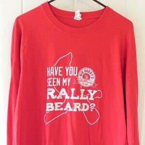 STL Cardinals Rally Beard Long Sleeve Shirt 2XL